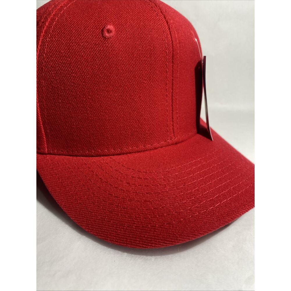 Decky Mens Baseball Hat Cap Basic Solid Red With … - image 3
